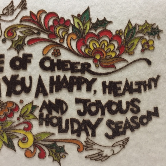 Vintage Lot of 33 60's 70's Boho Mod MCM Christmas Card Holiday New Year - Picture 7 of 10